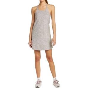 Zella Studio Lite Racerback Athletic Dress XL Zebra Print NWT Pockets